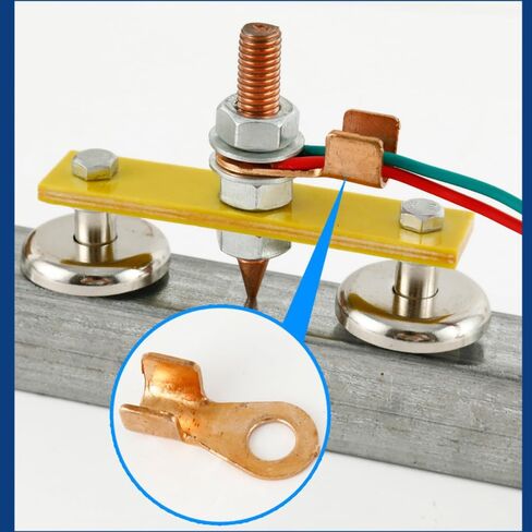 2 Pack Welder Magnetic Ground Clamp Magnetic Welding Support Ground Clamp Earth Clip Magnetism Suction Head for ARC MIG Welder Flux Core Welders Rods Stick Welder Portable Welding Machine in Saudi Arabia