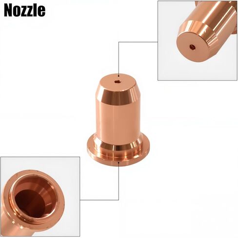 23pcs IPT-60 PT-60 IPT-40 PT40 Plasma Cutting Torch Tip 1.0mm 0.039'' Electrode Shield Cap Stand Off Swirl Ring in Saudi Arabia