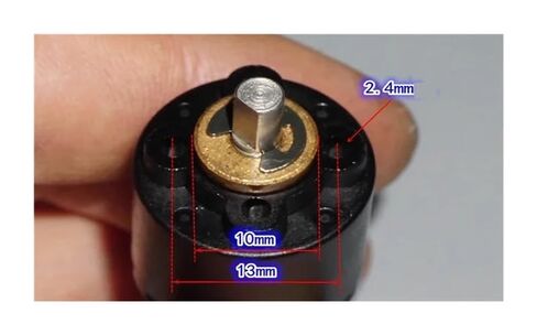 20mm 130 Gear Electronic Starter DC 3V 5V 6V 9V 8RPM-31RPM Slow Speed Three-Stage Planetary Gearbox Gear Reduction Electronic Starter DIY Robot Car in Saudi Arabia