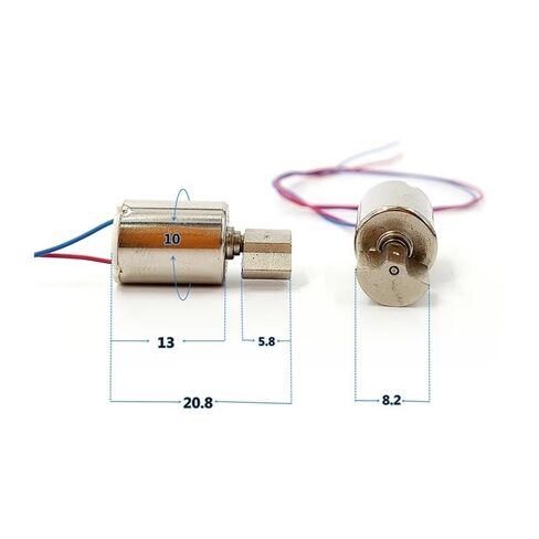 DC 1.5V-6V 10mm*13mm Coreless Vibration Electronic Starter Eccentric Wheel Vibrator Vibrating Electronic Starter DIY in Saudi Arabia