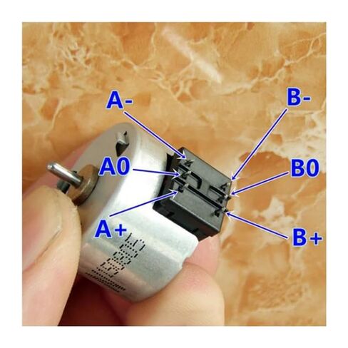 N150805 25mm Stepping Stepper Electronic Starter DC 24V 2-Phase 6-Wire 18 Degree Large Torque in Saudi Arabia
