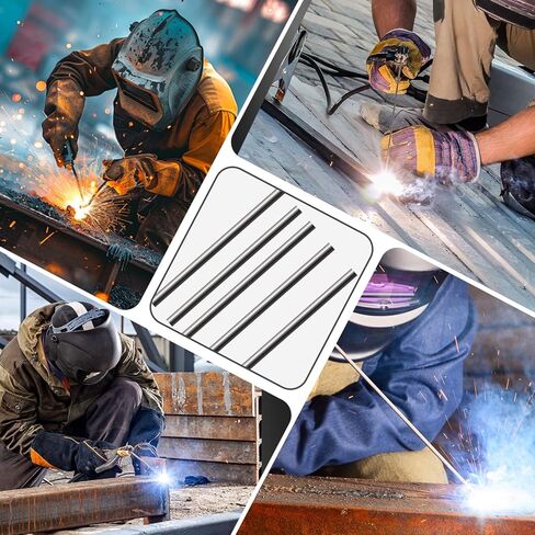 Upgraded Stainless Steel TIG Welding Rods ER308L,1/16" x 16" TIG Filler Rod, 1 LB Stainless Steel Welding Wire, Low Splatter & Corrosion Resistant TIG Welding Accessories (1/16" x 16") in Saudi Arabia