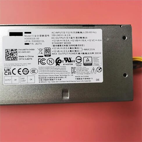 1pc 300W PSU for 5050 3050 7050 T3420 V3668 V3669 V3667 Switching Power Supply H300EGS-00 J82T5 0J82T5 in Saudi Arabia