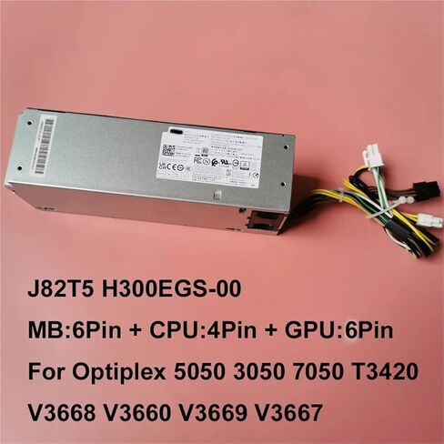1pc 300W PSU for 5050 3050 7050 T3420 V3668 V3669 V3667 Switching Power Supply H300EGS-00 J82T5 0J82T5 in Saudi Arabia