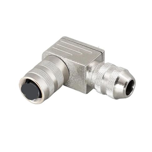 1PCS M16 Waterproof Elbow Connector IP68 2-24PIN(Male,5P) in Saudi Arabia