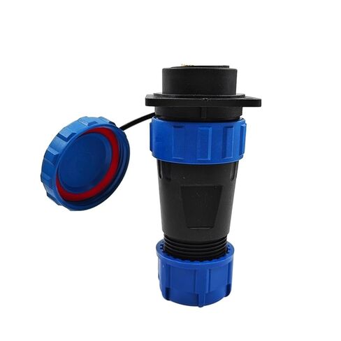 1PCS SP28 Straight IP68 Waterproof Connector 3-26 pins(7PIN) in Saudi Arabia