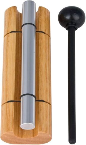 مجموعة Woodstock Chimes Signature Collection Woodstock Zenergy Chime، 5 بوصات، منفرد، طاقات شرقية صغيرة للتوعية والتأمل والاسترخاء (ZENERGY1) in Kuwait