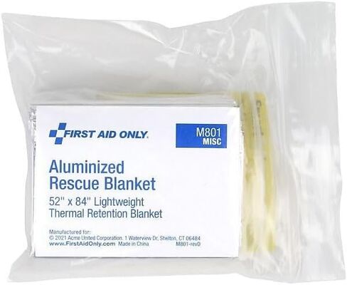 First Aid Only 91354: Sc Emergency Blanket, 52X84", 1/Bag in Saudi Arabia