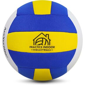 Soft Indoor Volleyballs for Practicing Inside House and Yard Safe and Silent Volleyball for Girls Kids Youth Beginners Training Skills Practice Birthday Easter Gifts in Saudi Arabia