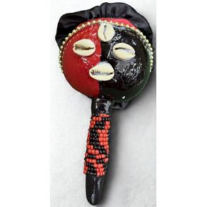 Elegua Maraca Orishas - Handcrafted for Santeria and Spiritual Practices. in Kuwait