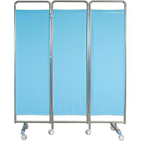Hospitals Privacy Screen,Partition Room Dividers with 360° Universal Wheels,3/4/5 Panels Ward Partition,for Office Beauty Salons(5-Panel) in Saudi Arabia