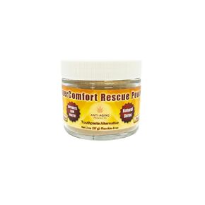 SuperComfort Rescue Tooth Powder – Natural Herbal Toothpaste Alternative for Gum Health, Enamel Strength & Oral Detox – Organic, Non-GMO, Fluoride-Free by Anti-Aging Products (2 fl oz) in Saudi Arabia