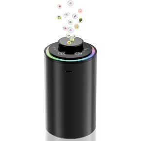 Waterless Essential Oil Diffuser, Portable Aromatherapy Diffuser,3 Countdown Timers & 3 Mist Levels for Home, Room, Car, Office in Saudi Arabia