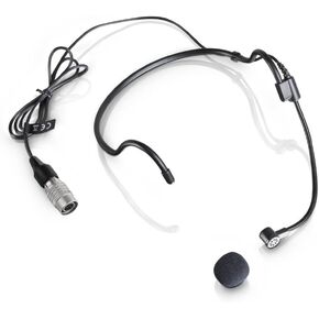 ميكروفون بديل لسماعات رأس مكثف قلبي لنظام الصوت تكنيكا 9 ATW-901/H VHF، مع موصل أنثى 4-Pin Hirose (HRS)، أسود in Kuwait
