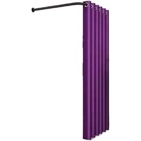Portable Fitting Room with Privacy Curtain, Temporary Mobile Dressing Room for Clothing Store Privacy Protection Dressing Room(Purple,80cm(31in)) in Saudi Arabia