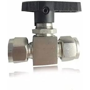 Suitable for 10mm OD Pipe 304 Stainless Steel Compression Fitting Globe Ball Valve 915 PSI Q91SA PN 6.4 in Saudi Arabia