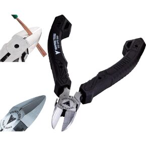 VAMPLIERS 4.75" Precision Flush Cutters. Made in Japan. Professional Grade Side Cutting Pliers Mini Nippers. For Circuit Board Work, Clean Wire Cutting, Electronic Repairs. in Saudi Arabia