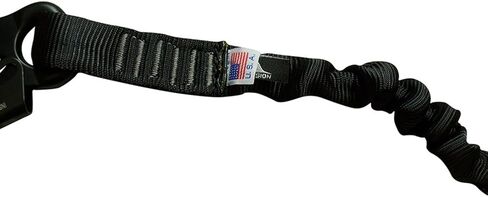 Shock Absorbing Lanyard Snap Hook - Fusion Climb®- (5,000 LBS Rated) Professional SAL Kong Frog - for Mountaineering, Fall Protection, Roofing, Construction, Safety Lanyard - Frog Snap Hook - 48in. in Saudi Arabia