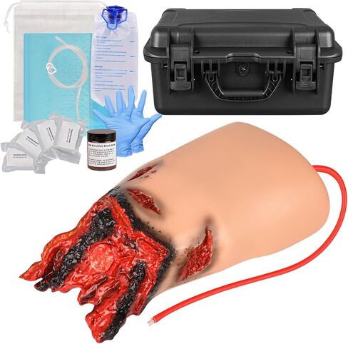 Wound Packing Thigh Trainer Kit with Tourniquet, Lower Extremity Trauma Trainer for First Aid and Military Training, Tourniquet Training Leg in Saudi Arabia
