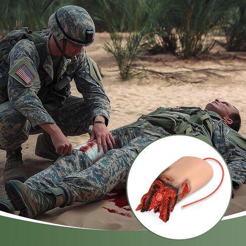 Wound Packing Thigh Trainer Kit with Tourniquet, Lower Extremity Trauma Trainer for First Aid and Military Training, Tourniquet Training Leg in Saudi Arabia