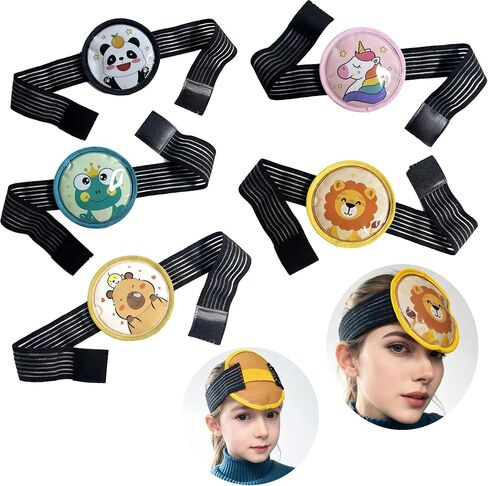 5-Pack Reusable Hot and Cold Gel Packs with 2 Adjustable Hold-On Straps| Flexible Comfort for Forehead, Knee, Wrist | Soothing Gel Pack for Kids & ADU LTS in Saudi Arabia