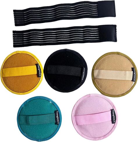 5-Pack Reusable Hot and Cold Gel Packs with 2 Adjustable Hold-On Straps| Flexible Comfort for Forehead, Knee, Wrist | Soothing Gel Pack for Kids & ADU LTS in Saudi Arabia