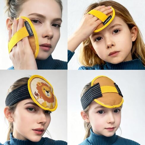 5-Pack Reusable Hot and Cold Gel Packs with 2 Adjustable Hold-On Straps| Flexible Comfort for Forehead, Knee, Wrist | Soothing Gel Pack for Kids & ADU LTS in Saudi Arabia