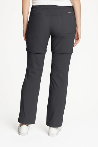 Eddie Bauer Womens Convertible Performance Pants (Gray, 8) in Saudi Arabia