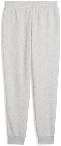 PUMA Womens Essential Small Logo Sweatpants Casual - Grey in Saudi Arabia