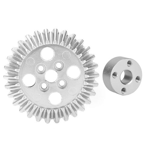 2 Pack Bevel Gears, Zinc Alloy and Aluminum Construction, High Strength, Precise Motion, for FRC Robots and Industrial Systems in Saudi Arabia