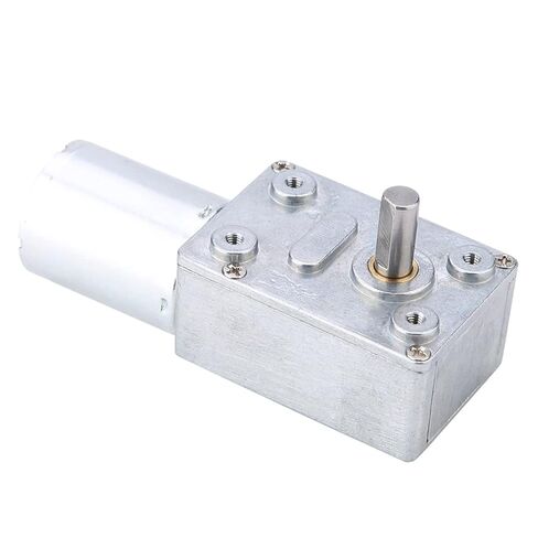Engine Geared Motor, 12V DC Metal Gear High, 10rpm No Load Speed, for Boat, Car, Home Appliance, Automation Instruments in Saudi Arabia