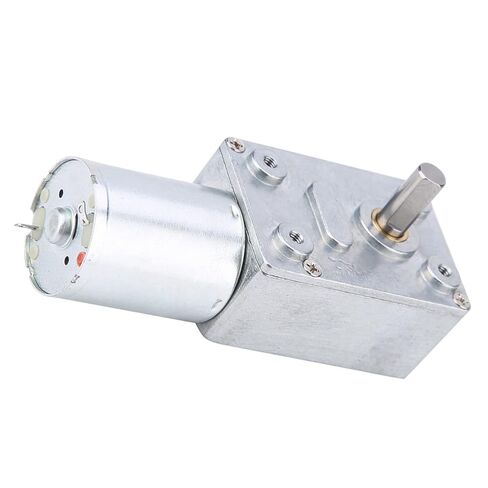 Engine Geared Motor, 12V DC Metal Gear High, 10rpm No Load Speed, for Boat, Car, Home Appliance, Automation Instruments in Saudi Arabia