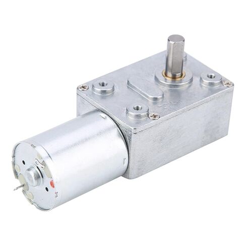 Engine Geared Motor, 12V DC Metal Gear High, 10rpm No Load Speed, for Boat, Car, Home Appliance, Automation Instruments in Saudi Arabia