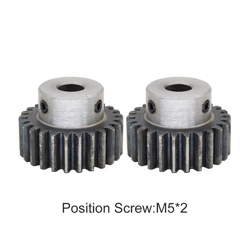 Bevel Gear Pinion Hardware Mechanical 1.5M 25T Spur Gear Bore 6/6.35/8/10/12/14/15mm Pinion Gear Low Carbon Steel Material Gear Wheel for Motor(10x3x1.4 mm) in Saudi Arabia