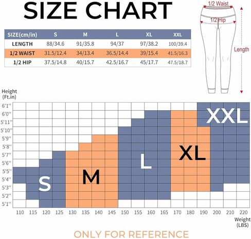 Leggings with 2 Pockets for Women High Waist Tummy Control Workout Running Yoga Pants in Saudi Arabia