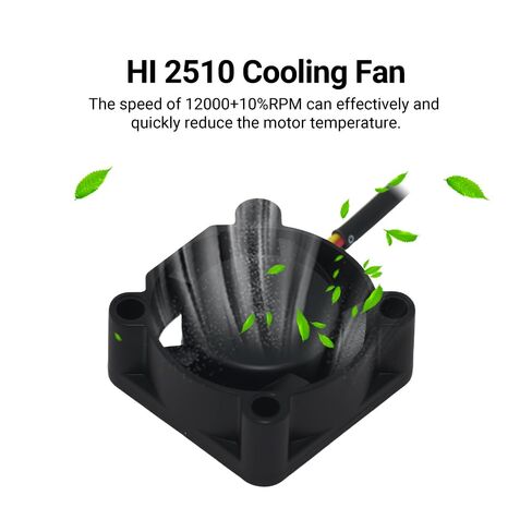 ELVES Hi Heat Break Axial Fan أجزاء الطابعة ثلاثية الأبعاد 2510 Axial Fan_24V_13000_L30 ملحقات الطابعة ثلاثية الأبعاد in Kuwait