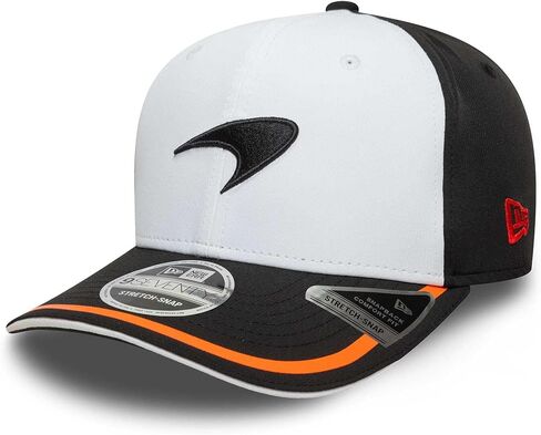 New Era McLaren Racing F1 9Seventy Strech-Snap Retro Hat - White in Saudi Arabia