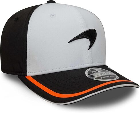 New Era McLaren Racing F1 9Seventy Strech-Snap Retro Hat - White in Saudi Arabia