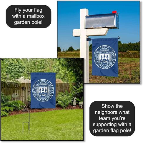 Brandeis Judges Crest Logo Garden Banner Flag in Saudi Arabia