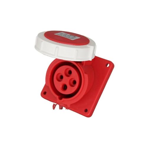 مقبس صناعي مقاوم للماء مائل من قطعة واحدة IP67/32A/3P+E SFN-4242 in Saudi Arabia