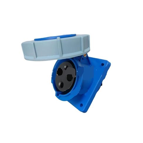 مقبس مائل صناعي مخفي مقاوم للماء 63A / 2P + E / 220V /IP67 SFN-4332 in Saudi Arabia