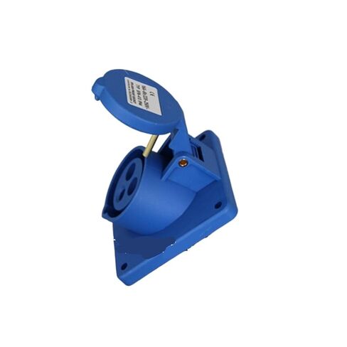 Industrial Waterproof Concealed Inclined Socket 32A/2P+E/220V SFN-423 in Saudi Arabia