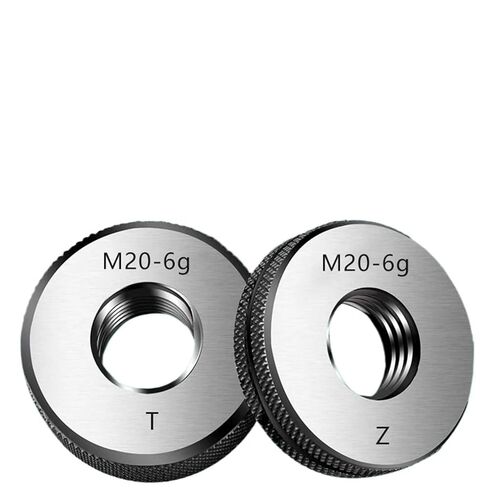 1 مجموعة (1 * GO + 1 * NOGO) 6 جرام M2-M8 غير قياسي متري غرامة الأسنان موضوع حلقة قياس 6 جرام أداة قياس M2 M3M4 M5 M6 M7 M8(M2.5X0.35 T Z) in Saudi Arabia