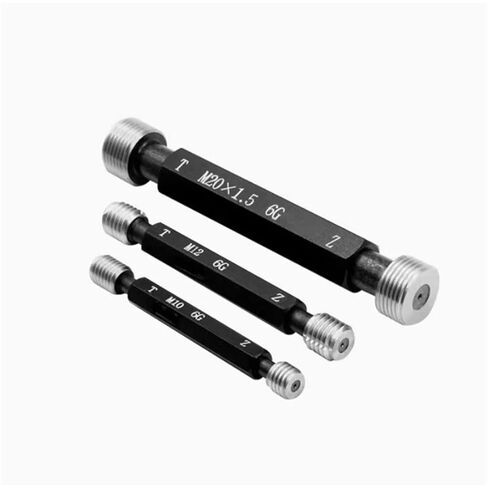 1PCS Steel Mer-cury Gage Fine Thread Gauge Tolerance 6G M11 M12 M13 M14 M16 M20 M30 M40 M50 M60 Thread Distance 1.5(M19X1.5 6G) in Saudi Arabia
