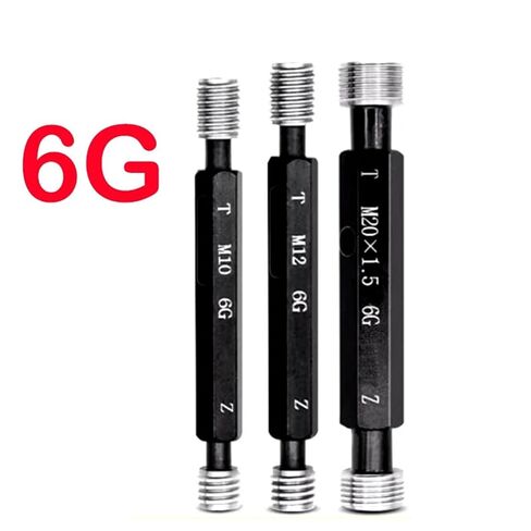 1PCS Steel Mer-cury Gage Fine Thread Gauge Tolerance 6G M11 M12 M13 M14 M16 M20 M30 M40 M50 M60 Thread Distance 1.5(M19X1.5 6G) in Saudi Arabia
