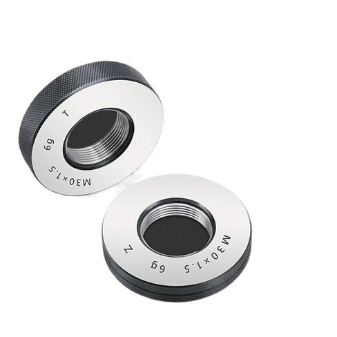1SET(1*GO+1*NOGO) 6g Accuracy Non-Standard Metric Fine Tooth Thread Ring Gauge Measure Tool M64M65M66 Right Hand(M66-6g T Z,X 3.0) in Saudi Arabia