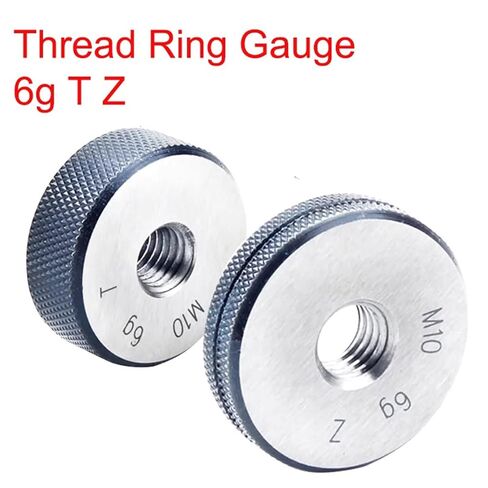 2Pcs/Set Thread Ring Gauge GO NO Gage 6g M6 6g 6g M4 M5 M6 M7 M8 M9 M10 M11 M12 M14 M20 - M60 Thread Distance 0.5(M25X0.5 6g) in Saudi Arabia