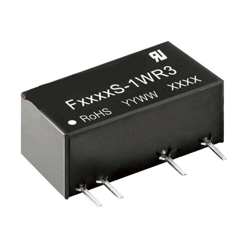 F0515S-1WR3 وحدة الطاقة 5 فولت إلى 15 فولت 67 مللي أمبير عزل 3000 فولت 1 وات in Kuwait