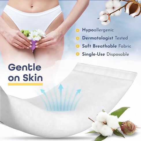 First Days Maternity - 2-in-1 Instant Perineal Cold Packs for Postpartum - Cooling, Absorbent, Disposable - Ideal for Hospital Bag - New Mom Maternity Pad Essentials (12) in Saudi Arabia