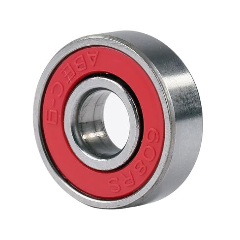 محامل كروية من الفولاذ الكربوني ABEC-9 608rs، باللون الأحمر، 10 عبوات، تصميم أخدود عميق للتزلج على الجليد والألواح الطويلة وألواح التزلج، تصنيف عالي السرعة (أخضر) in Kuwait